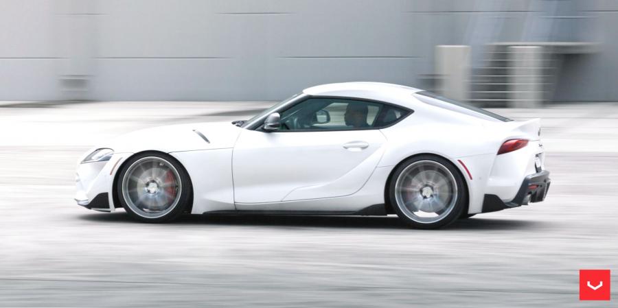  Toyota GR Supra on Vossen Wheels (HF-3) 2019 года  (фото 3 из 13)